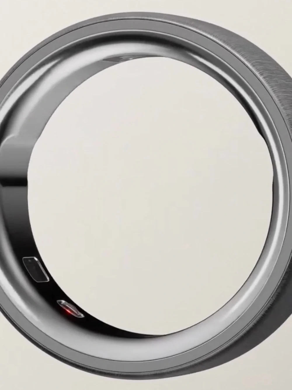 Oura 4 Brushed Silver Smart Ring